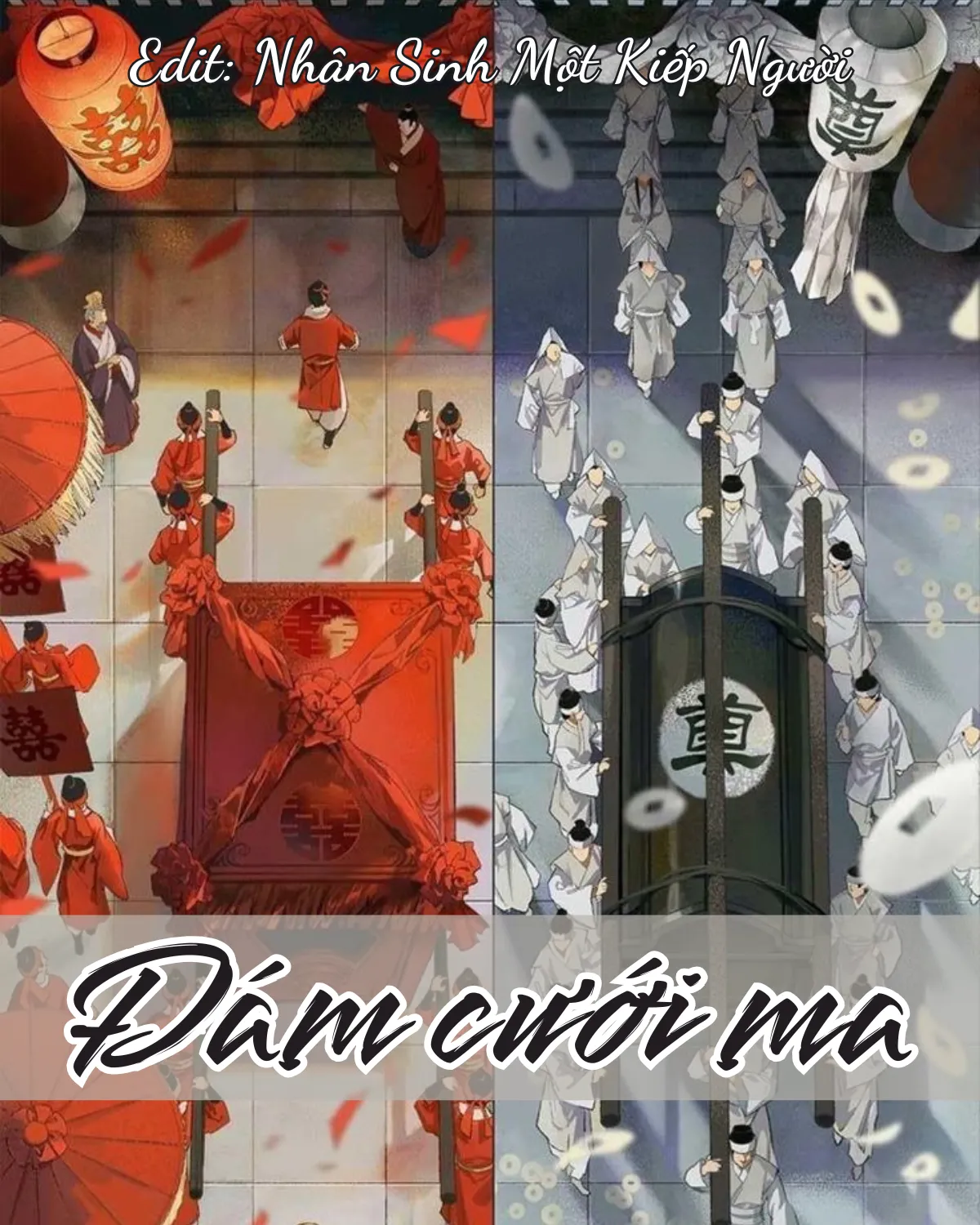 Bìa truyện ĐÁM CƯỚI MA