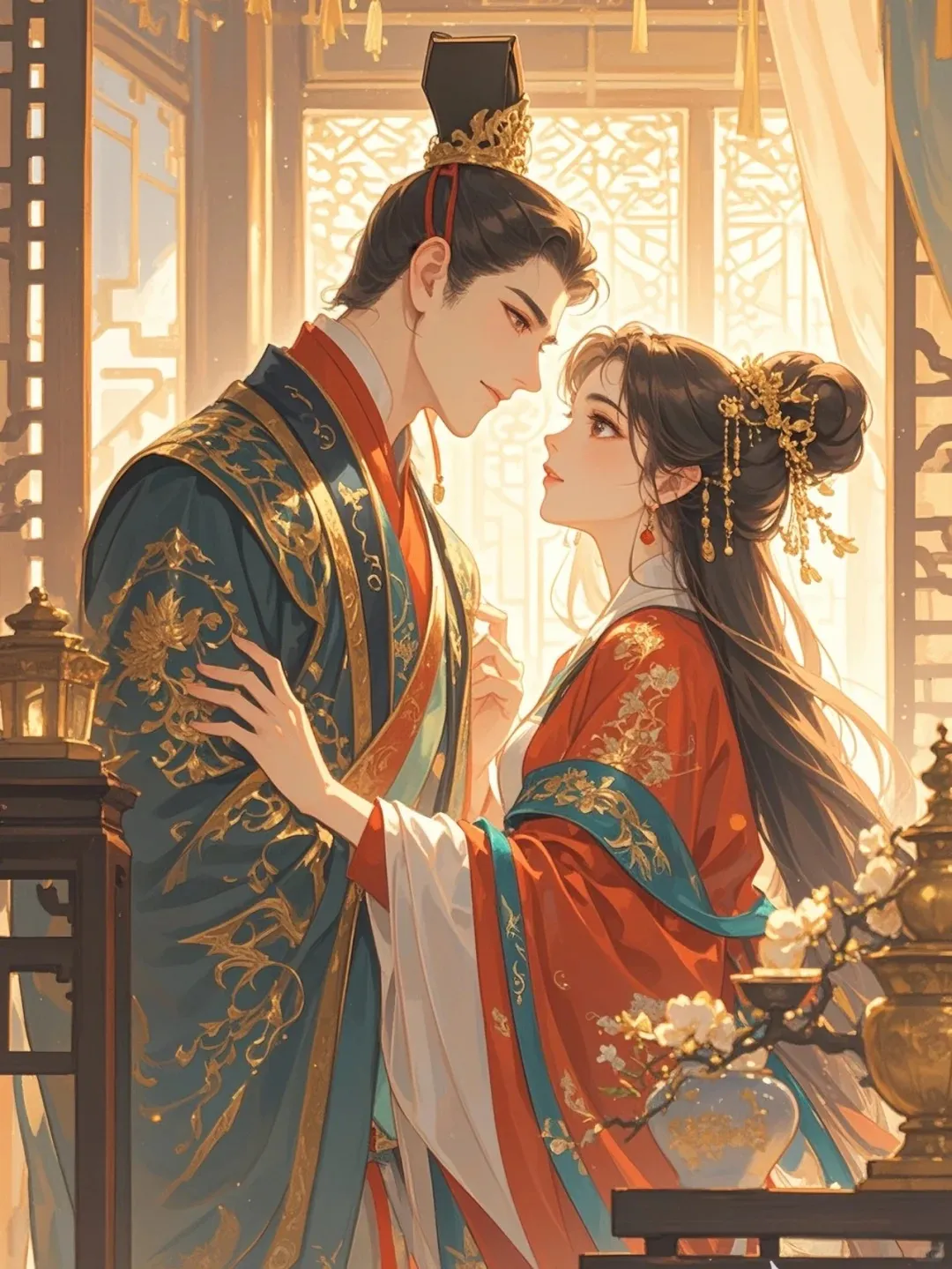 Bìa truyện Các Ái Phi, Trẫm Nghe Được Tiếng Lòng Các Nàng Đấy!