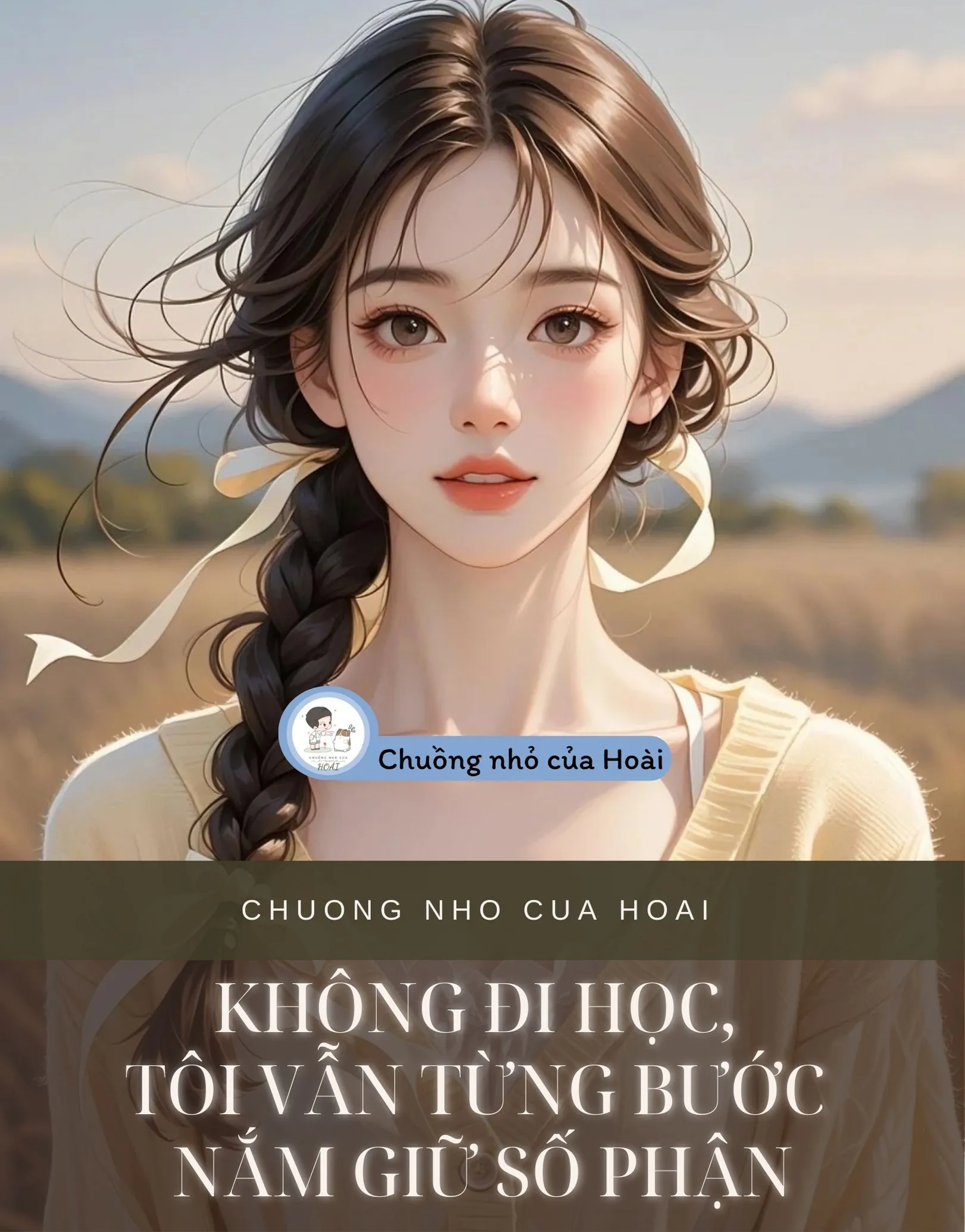 Bìa truyện KHÔNG ĐI HỌC, TÔI VẪN TỪNG BƯỚC NẮM GIỮ SỐ PHẬN