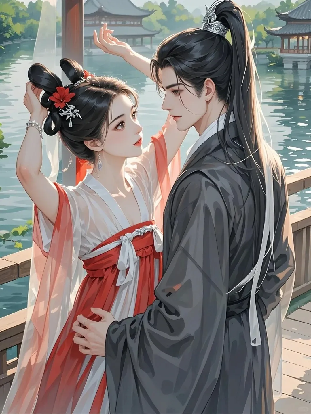 Bìa truyện TRỒNG LÚA Ở ĐÔNG CUNG