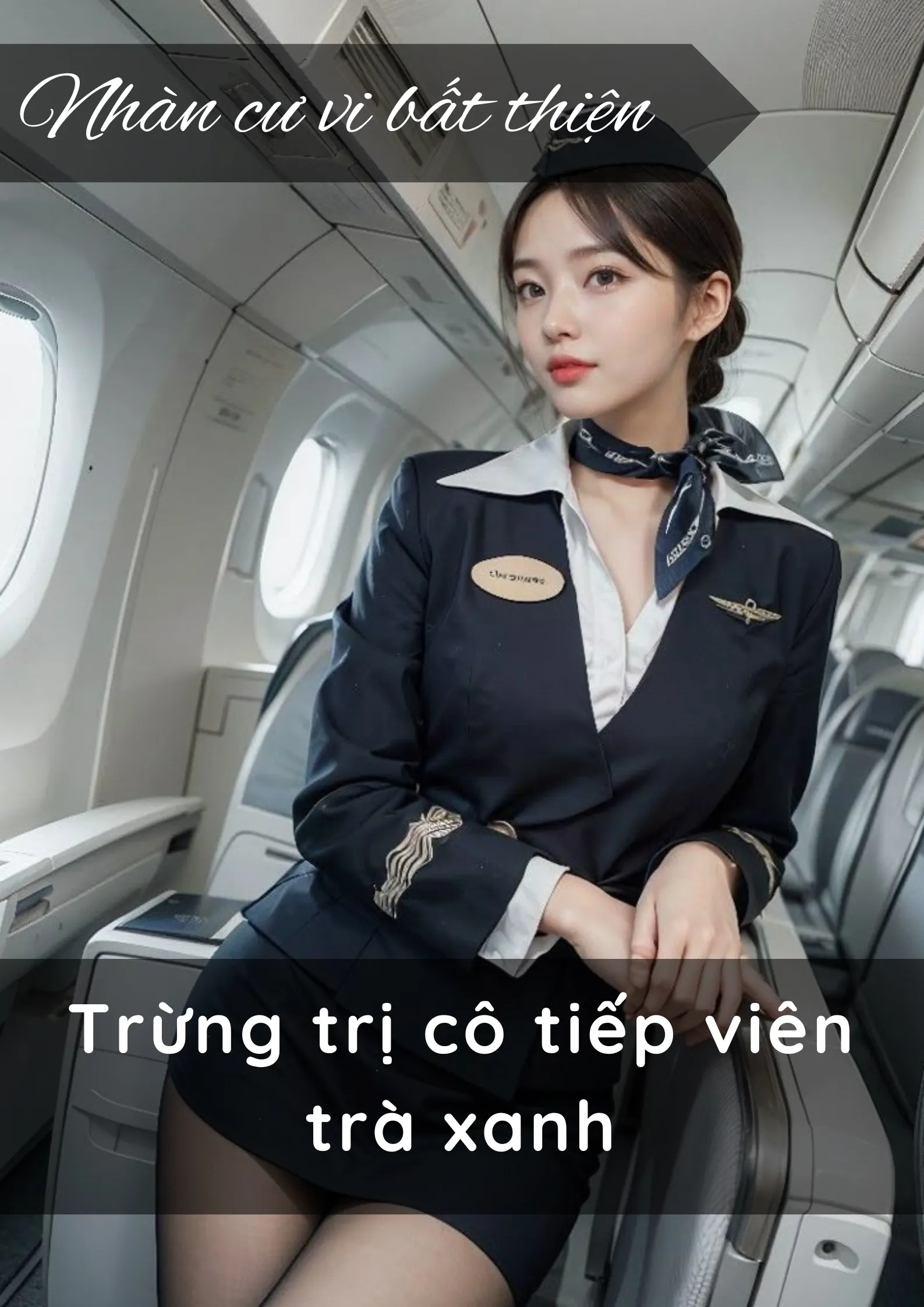 Bìa truyện Trừng trị cô tiếp viên trà xanh 