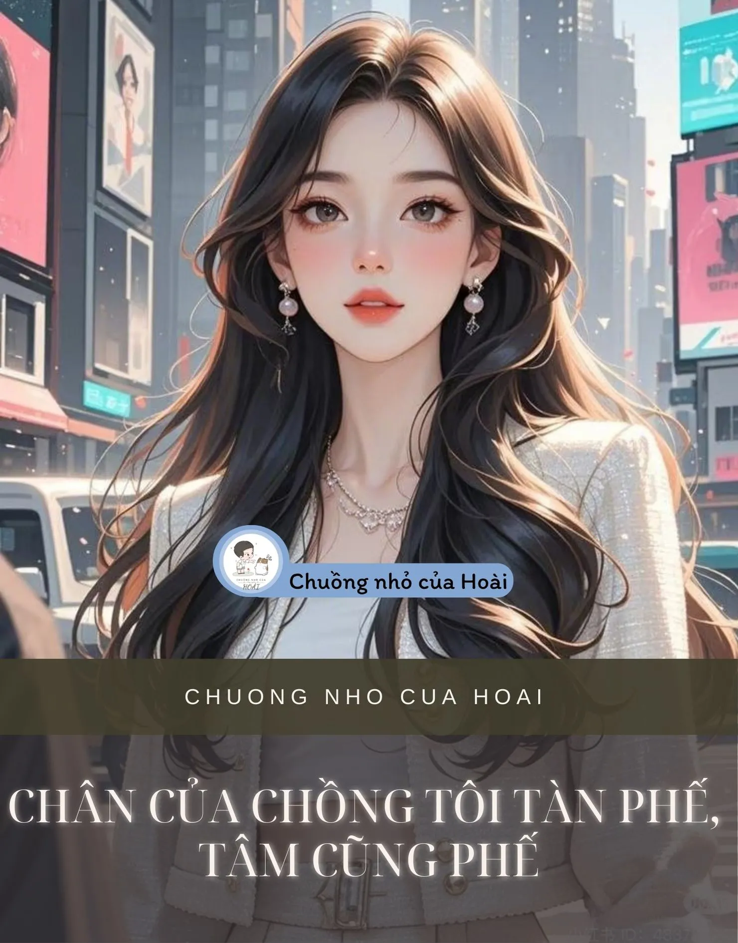 Bìa truyện CHÂN CỦA CHỒNG TÔI TÀN PHÊ, TÂM CŨNG PHẾ
