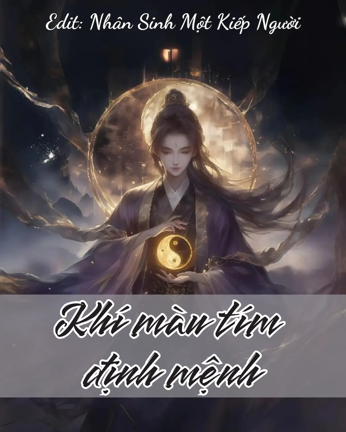 Bìa truyện KHÍ MÀU TÍM ĐỊNH MỆNH