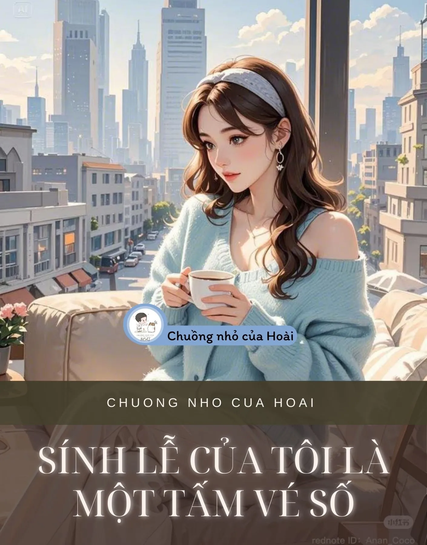 Bìa truyện SÍNH LỄ CỦA TÔI LÀ MỘT TẤM VÉ SỐ