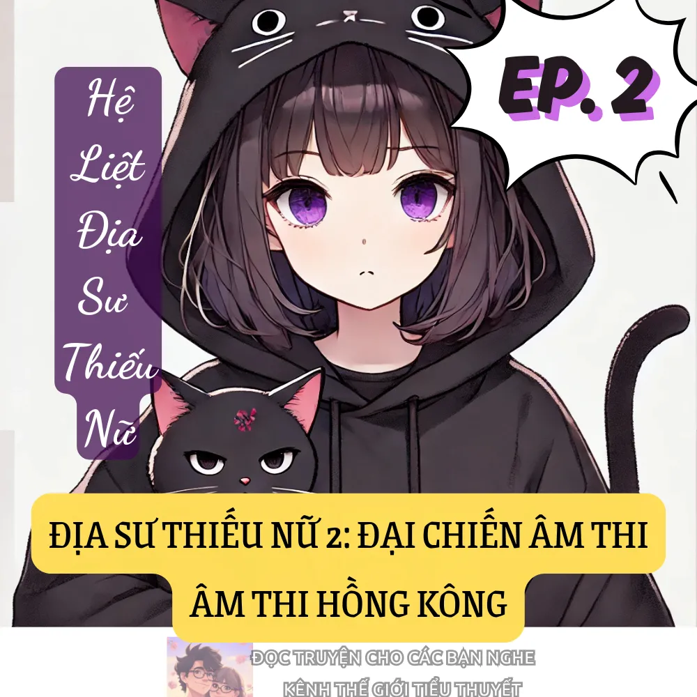 Bìa truyện Địa sư Thiếu Nữ 2: Đại Chiến Âm Thi Hồng Kôn