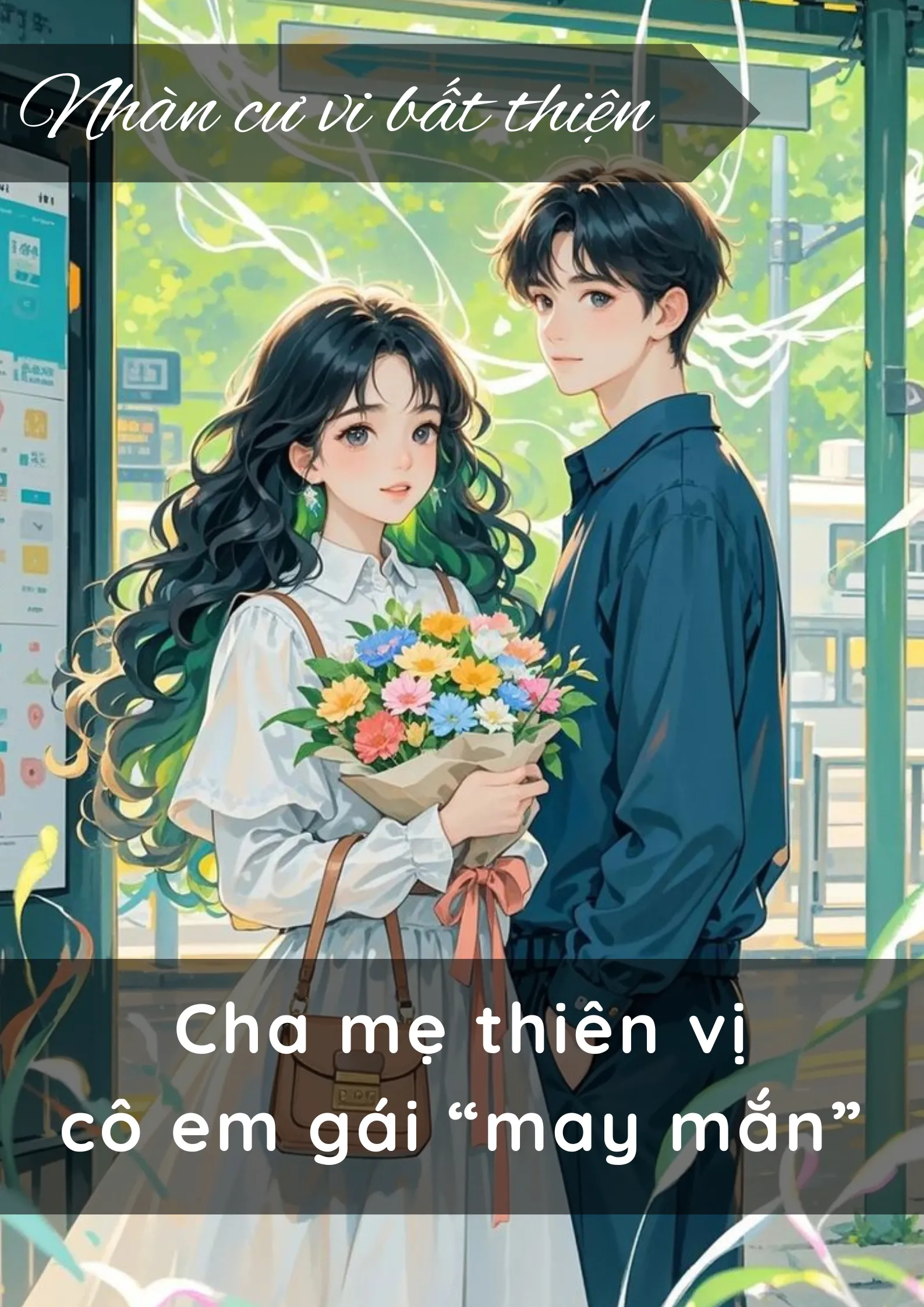 Bìa truyện Cha mẹ thiên vị cô em gái "may mắn" 