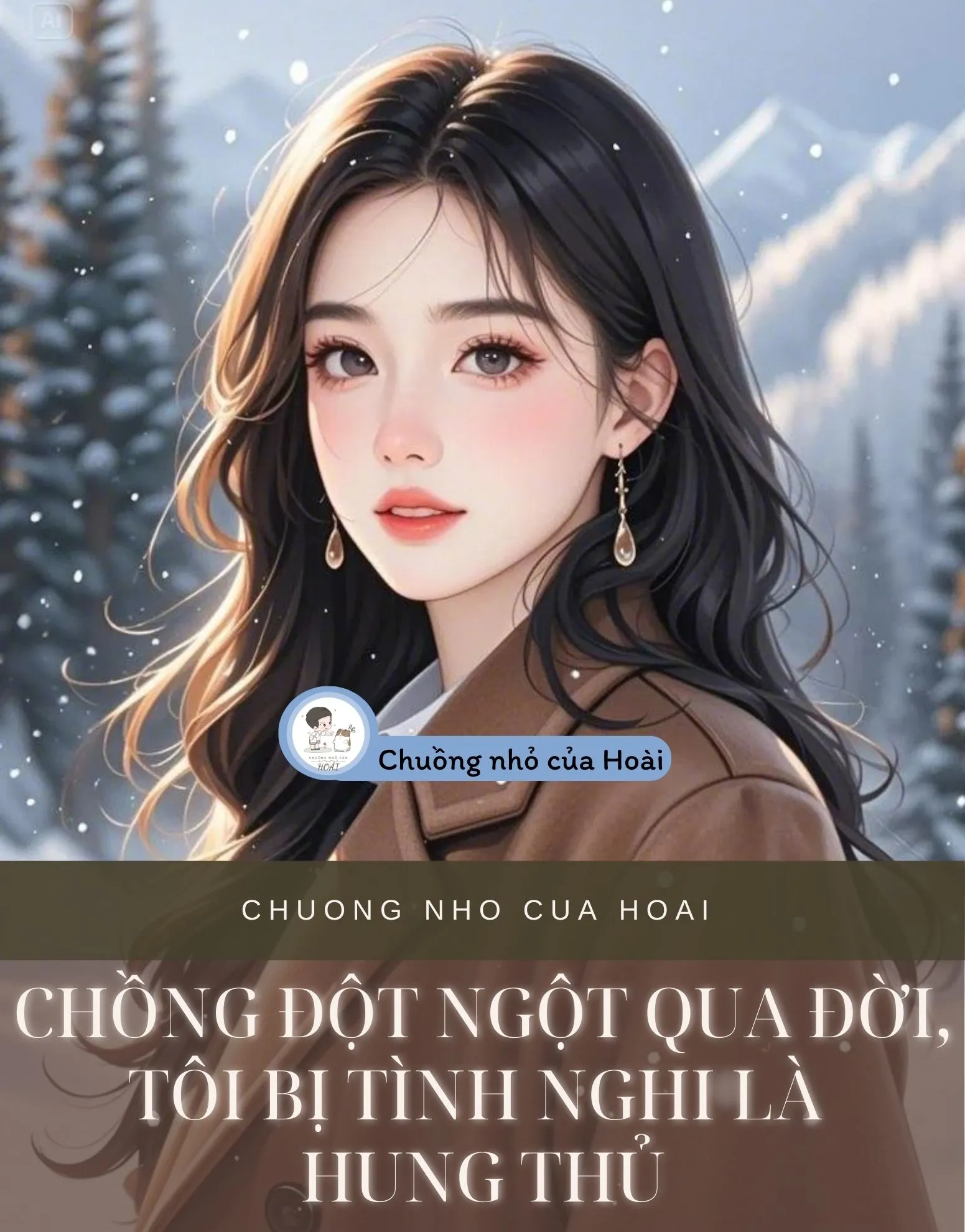 Bìa truyện CHỒNG ĐỘT NGỘT QUA ĐỜI, TÔI BỊ TÌNH NGHI LÀ HUNG THỦ