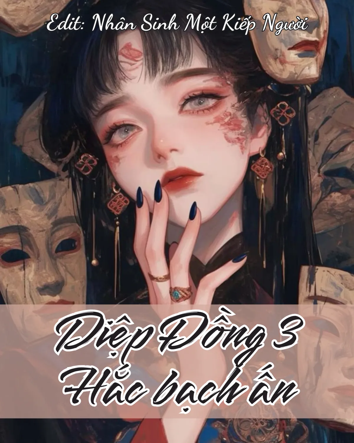Bìa truyện HỆ LIỆT DIỆP ĐỒNG 3: HẮC BẠCH ẤN