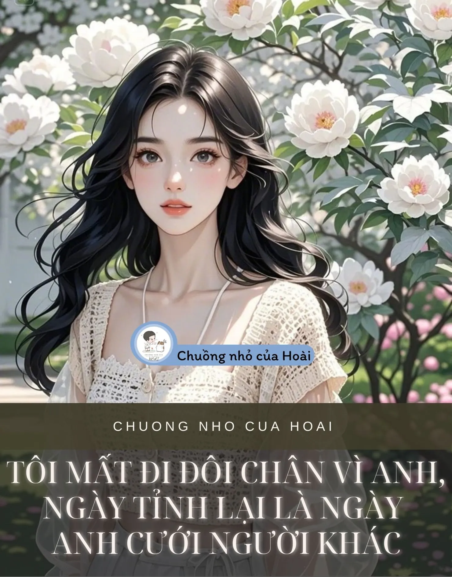 Bìa truyện TÔI MẤT ĐI ĐÔI CHÂN VÌ ANH, NGÀY TỈNH LẠI LÀ NGÀY ANH CƯỚI NGƯỜI KHÁC