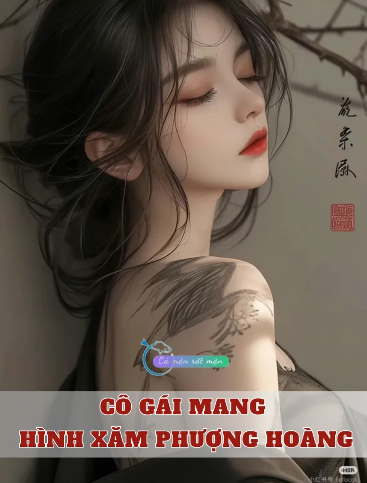 Bìa truyện Cô Gái Mang Hình Xăm Phượng Hoàng