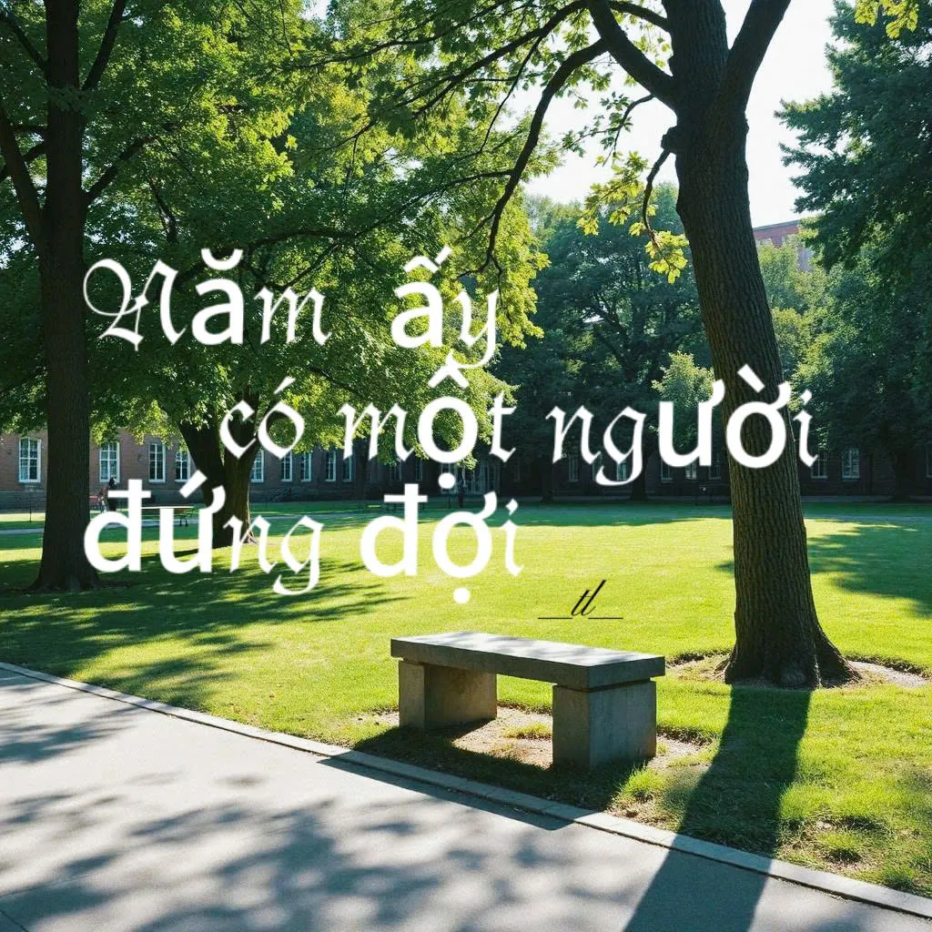 NĂM ẤY CÓ MỘT NGƯỜI ĐỨNG ĐỢI