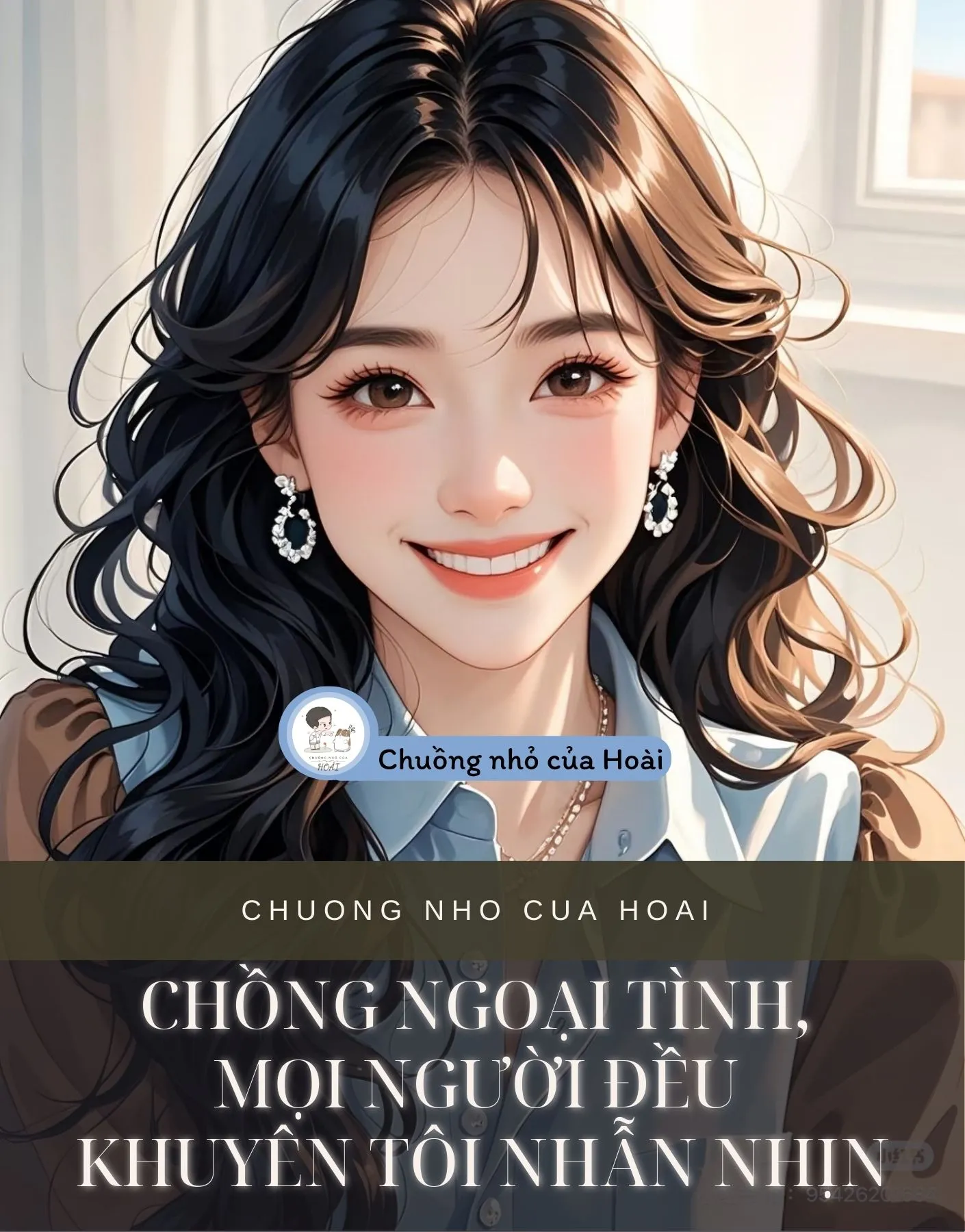 Bìa truyện CHỒNG NGOẠI TÌNH, MỌI NGƯỜI ĐỀU KHUYÊN TÔI NHẪN NHỊN