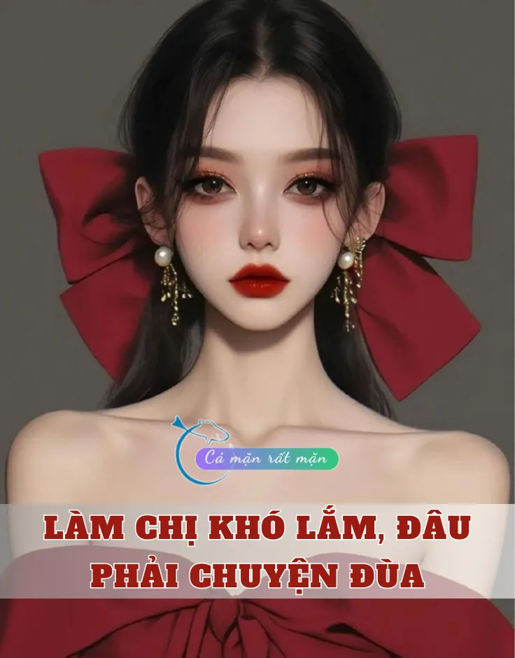 Bìa truyện Làm Chị Khó Lắm, Đâu Phải Chuyện Đùa