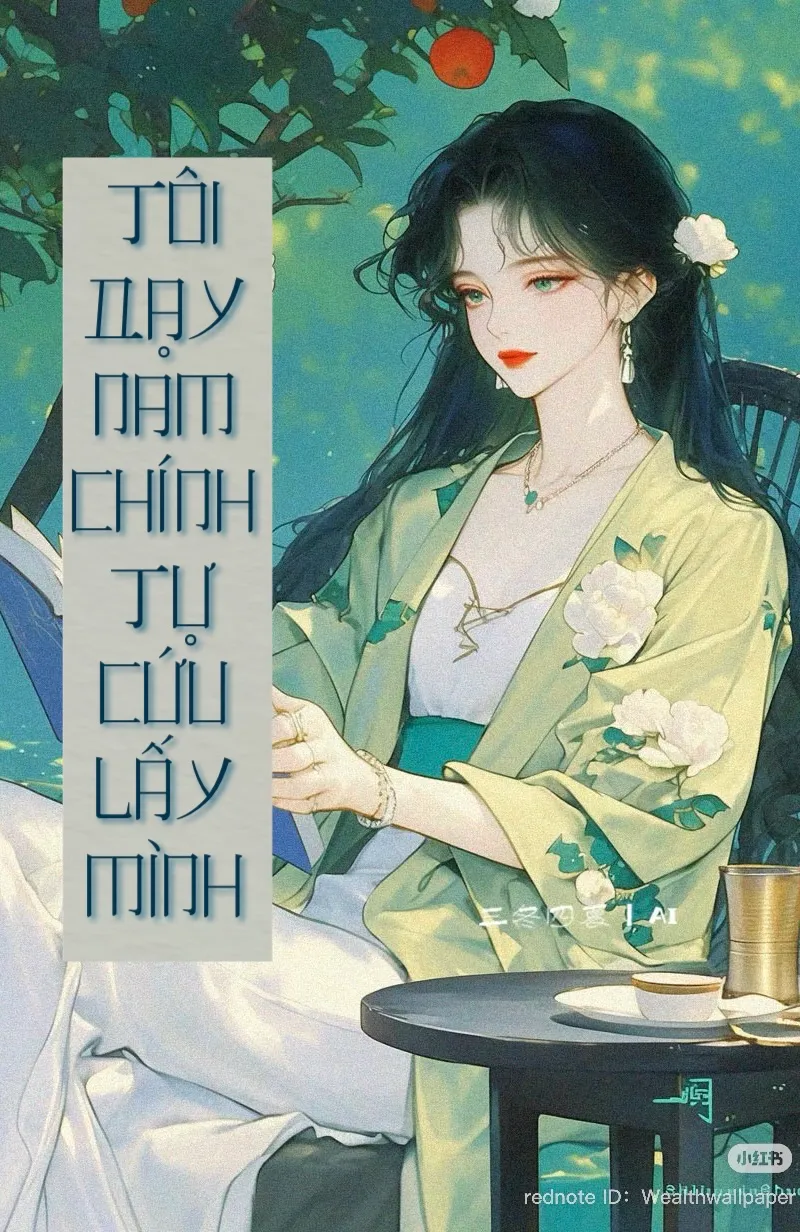 Bìa truyện Tôi Dạy Nam Chính Tự Cứu Lấy Mình