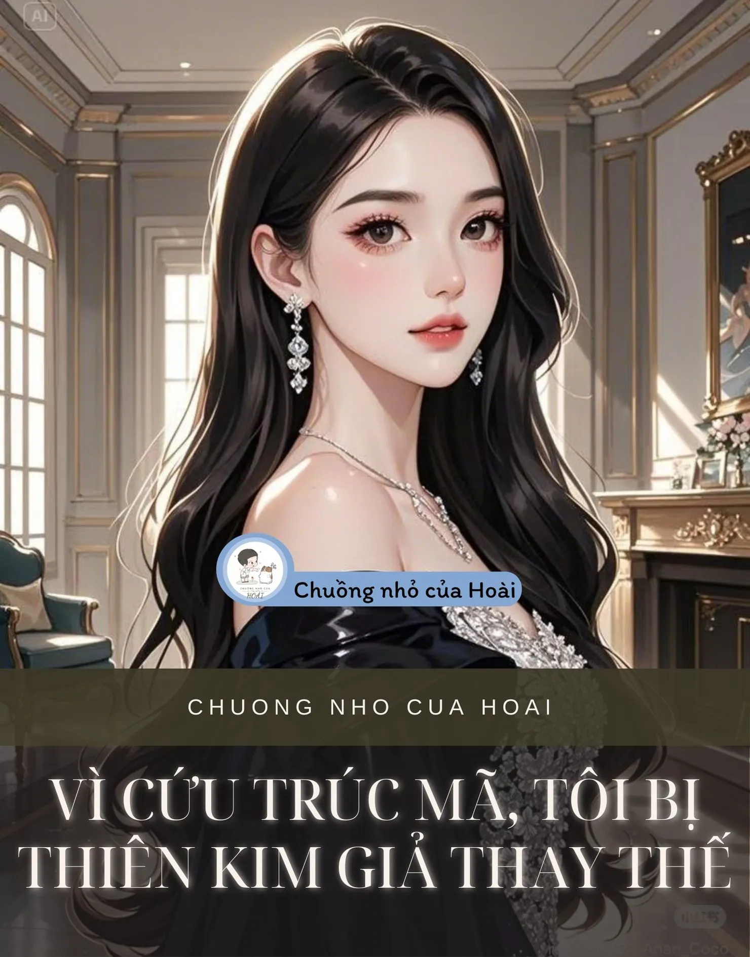 Bìa truyện VÌ CỨU TRÚC MÃ, TÔI BỊ THIÊN KIM GIẢ THAY THẾ