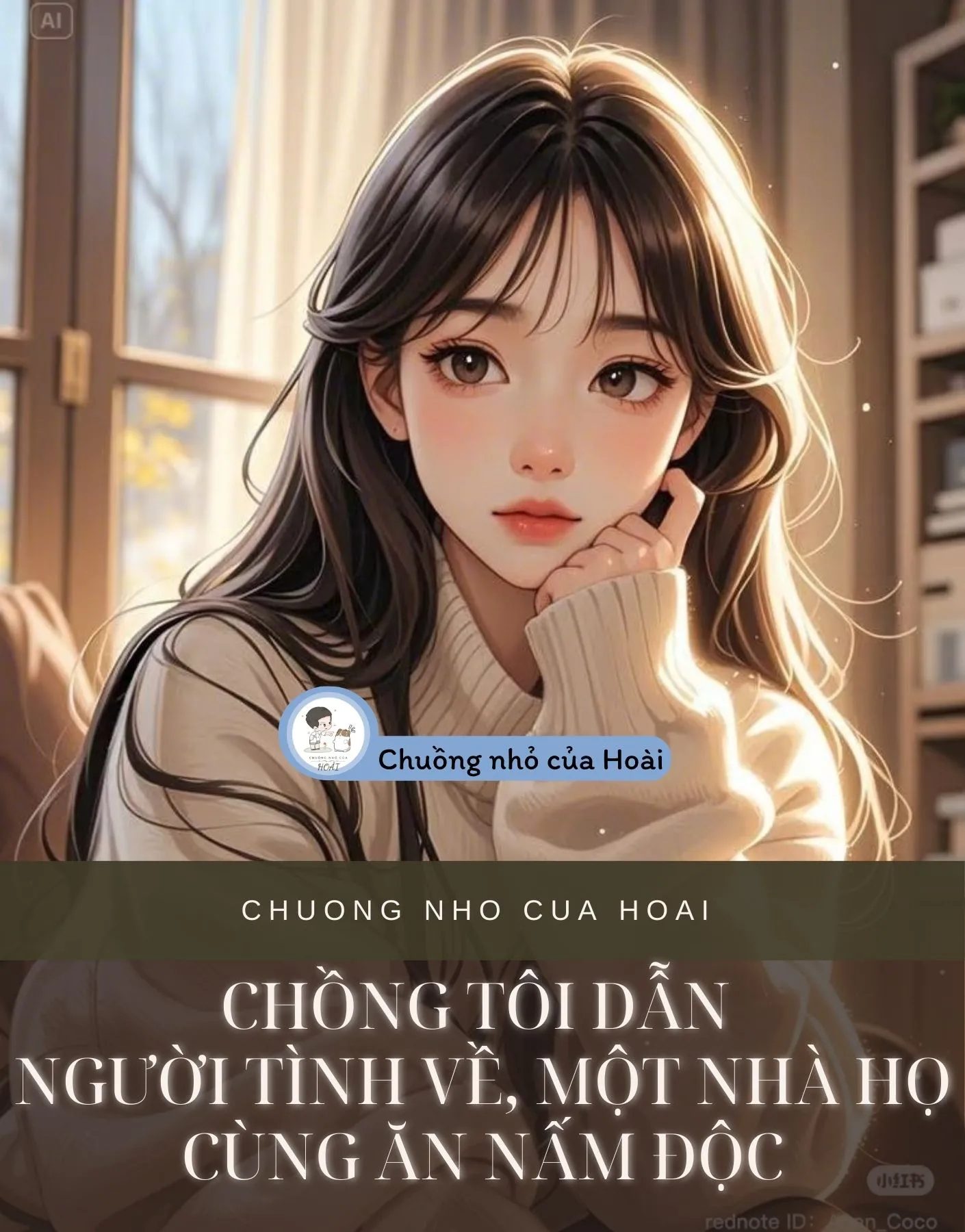 Bìa truyện CHỒNG TÔI DẪN NGƯỜI TÌNH VỀ, MỘT NHÀ HỌ CÙNG ĂN NẤM ĐỘC