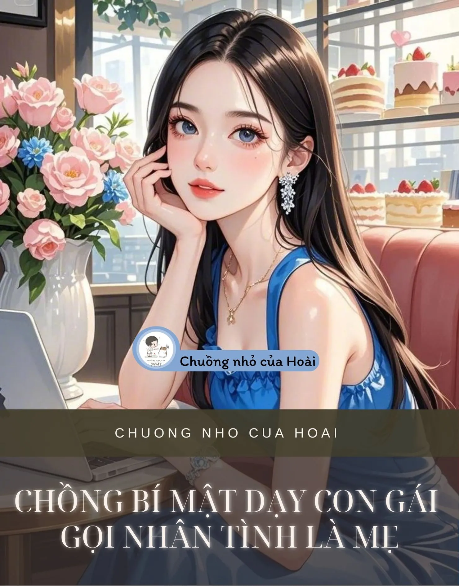 Bìa truyện CHỒNG BÍ MẬT DẠY CON GÁI GỌI NHÂN TÌNH LÀ MẸ