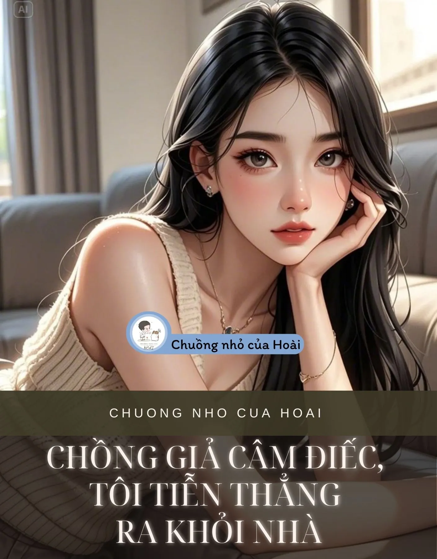 Bìa truyện CHỒNG GIẢ CÂM ĐIẾC, TÔI TIỄN THẲNG RA KHỎI NHÀ