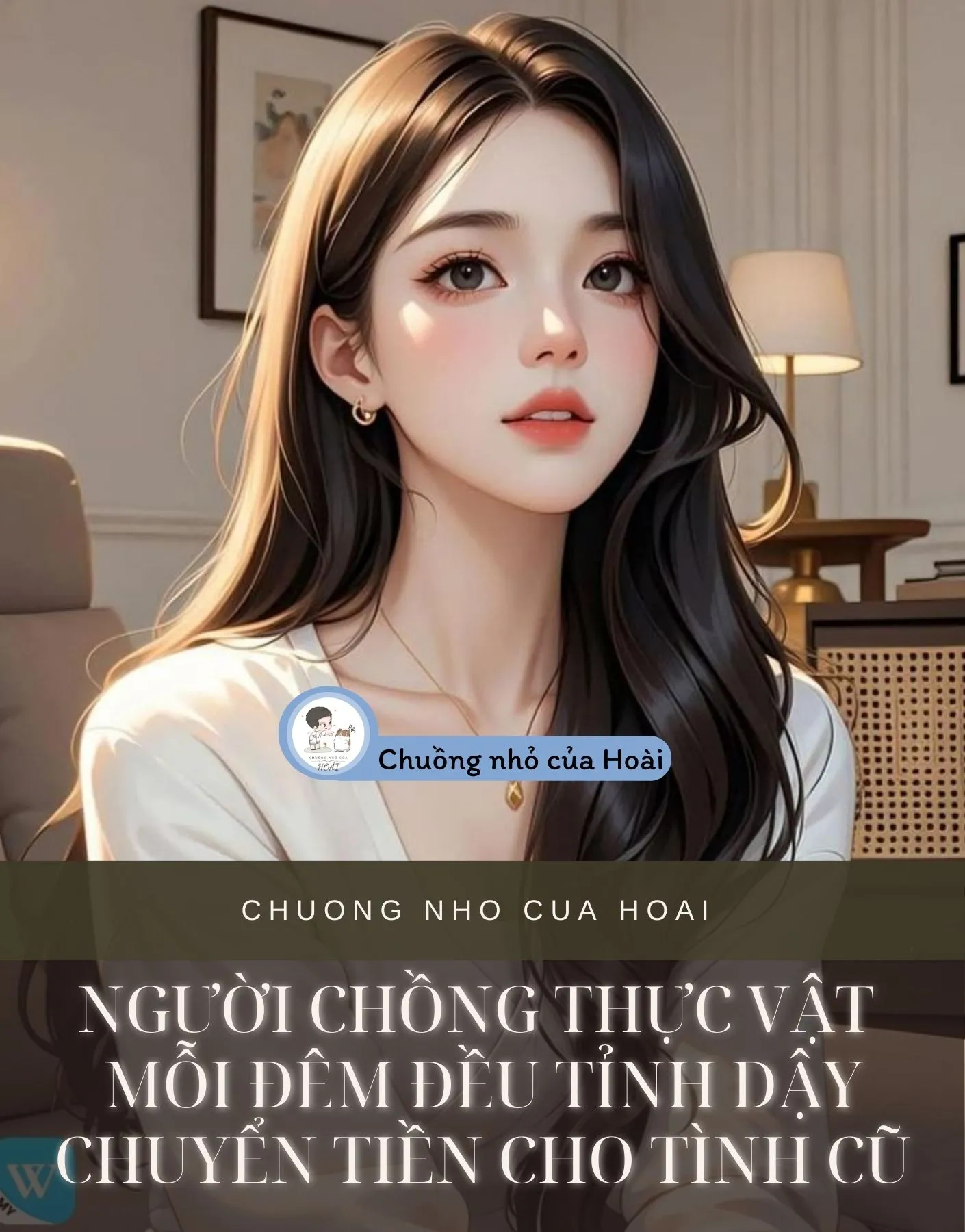 Bìa truyện NGƯỜI CHỒNG THỰC VẬT MỖI ĐÊM ĐỀU TỈNH DẬY CHUYỂN TIỀN CHO TÌNH CŨ
