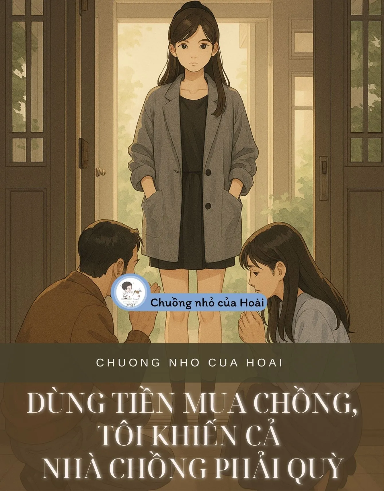 Bìa truyện DÙNG TIỀN MUA CHỒNG, TÔI KHIẾN CẢ NHÀ CHỒNG PHẢI QUỲ
