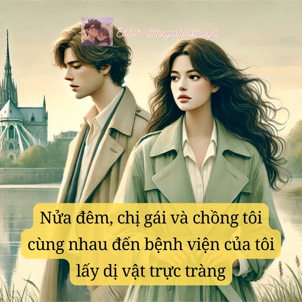 Bìa truyện NỬA ĐÊM, CHỒNG TÔI ĐƯA CHỊ TÔI ĐI CẤP CỨU VÌ DỊ VẬT HẬU MÔN