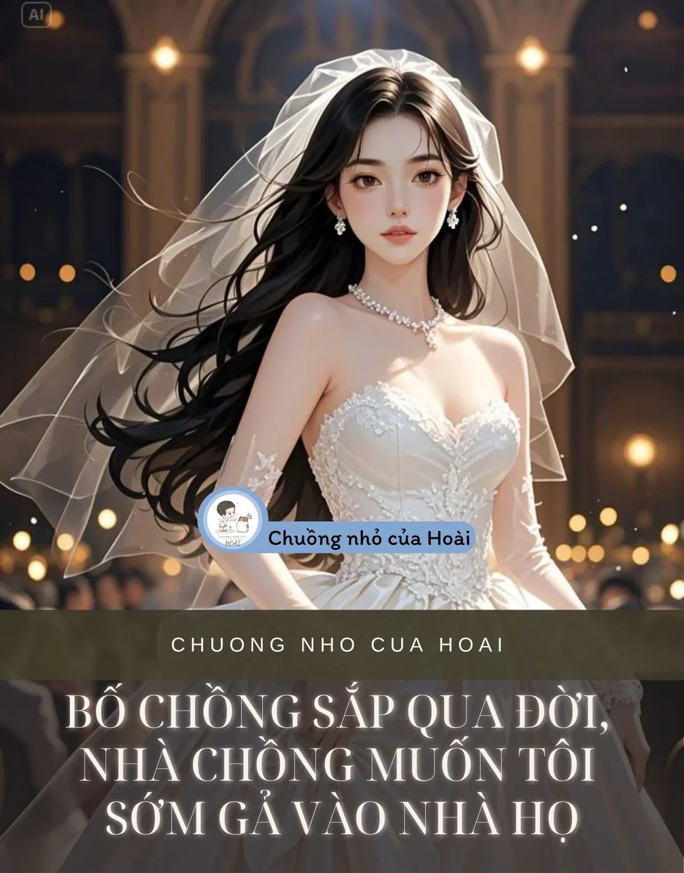 Bìa truyện BỐ CHỒNG SẮP QUA ĐỜI, NHÀ CHỒNG MUỐN TÔI SỚM GẢ VÀO NHÀ HỌ
