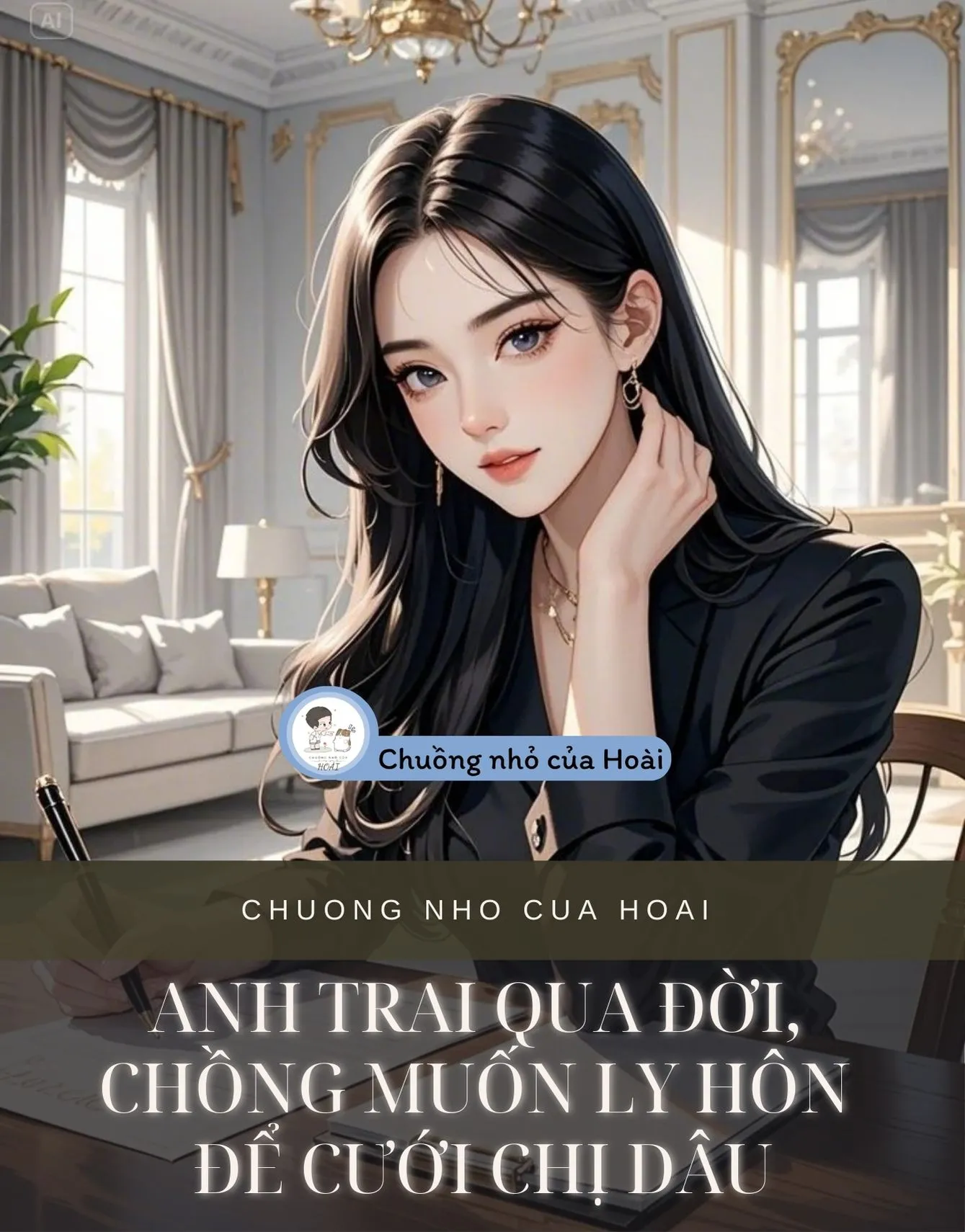 Bìa truyện ANH TRAI QUA ĐỜI, CHỒNG MUỐN LY HÔN ĐỂ CƯỚI CHỊ DÂU