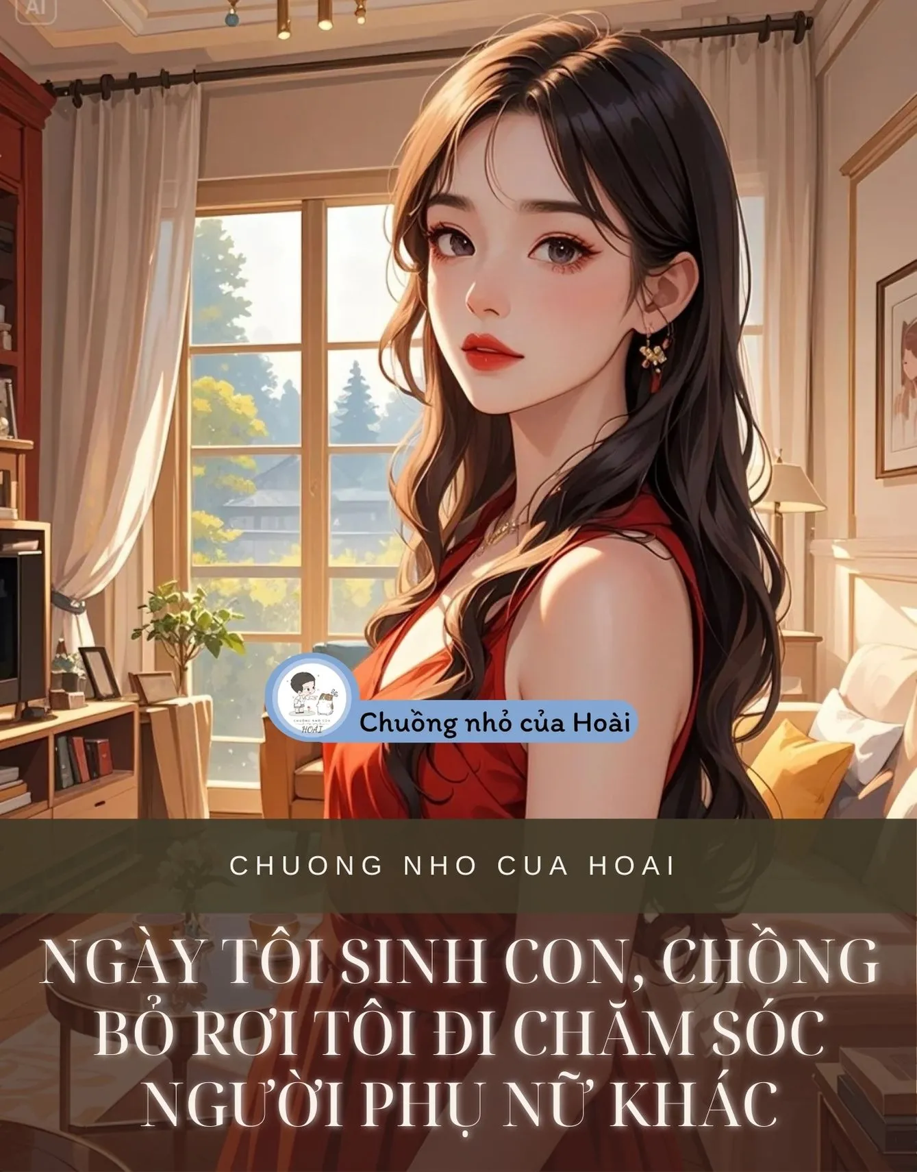 Bìa truyện NGÀY TÔI SINH CON, CHỒNG BỎ RƠI TÔI ĐI CHĂM SÓC NGƯỜI PHỤ NỮ KHÁC