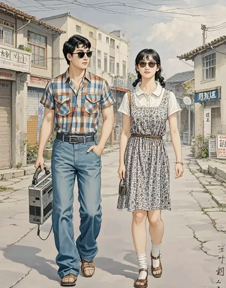 Bìa truyện GIAN PHU DÂM PHỤ THẬP NIÊN 80