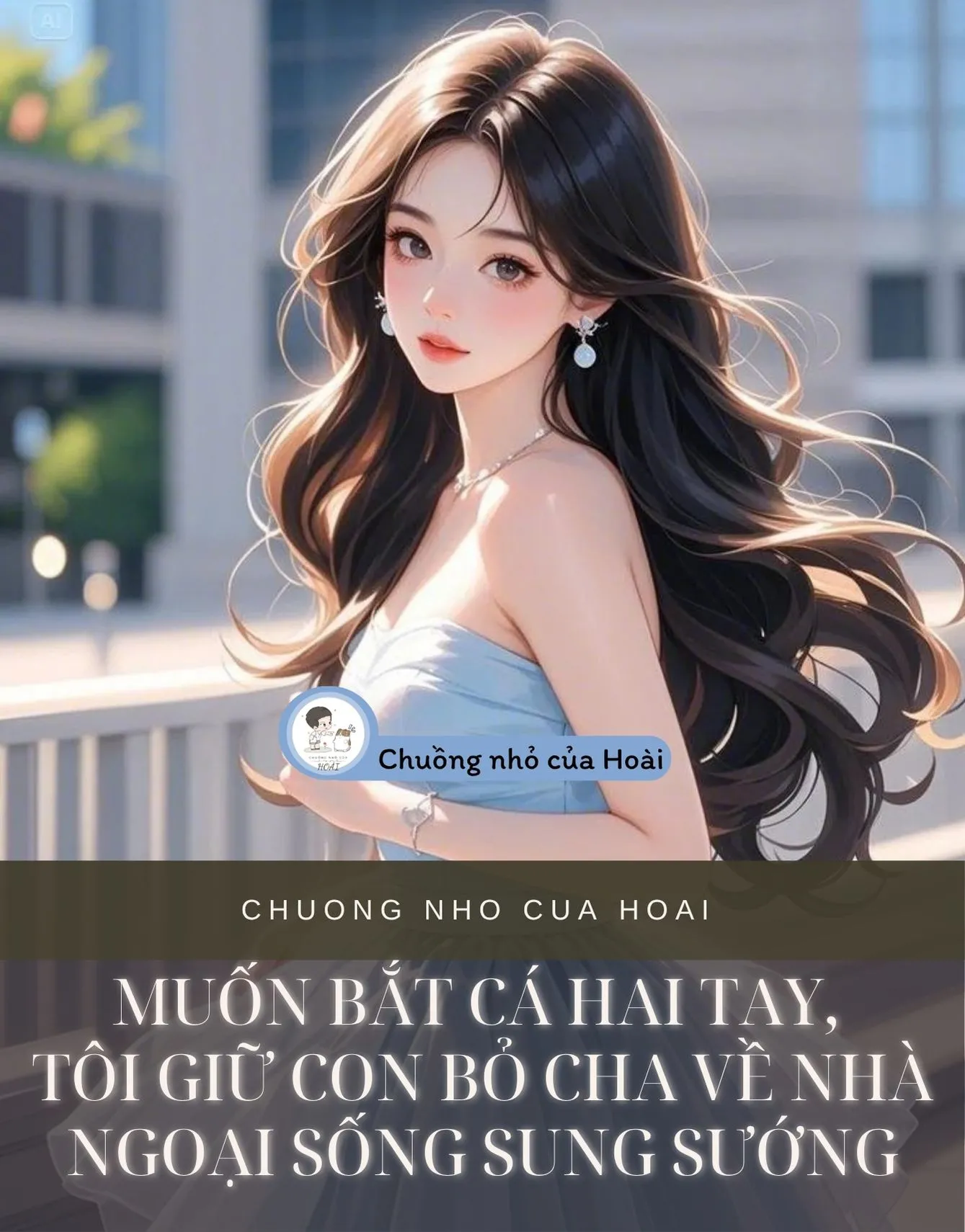 Bìa truyện MUỐN BẮT CÁ HAI TAY, TÔI GIỮ CON BỎ CHA VỀ NHÀ NGOẠI SỐNG SUNG SƯỚNG