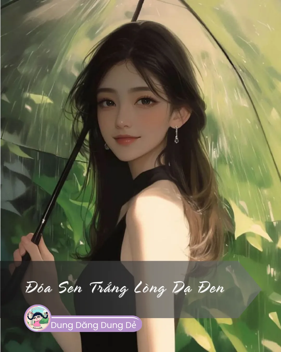 Bìa truyện ĐÓA SEN TRẮNG LÒNG DẠ ĐEN
