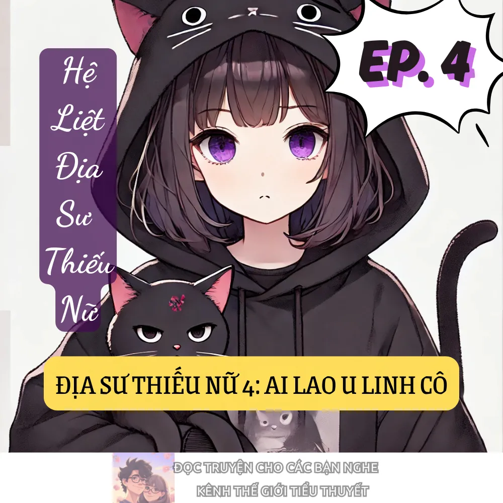 Bìa truyện ĐỊA SƯ THIẾU NỮ 4: AI LAO U LINH CÔ