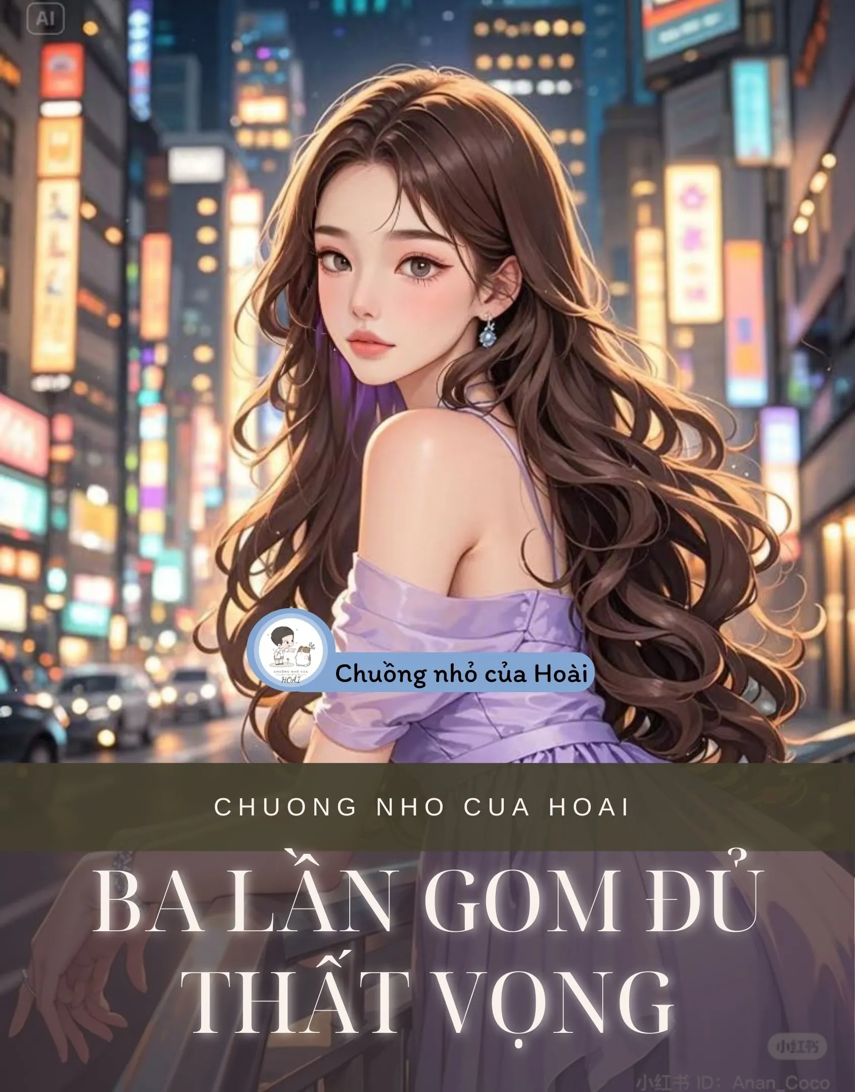 Bìa truyện BA LẦN GOM ĐỦ THẤT VỌNG