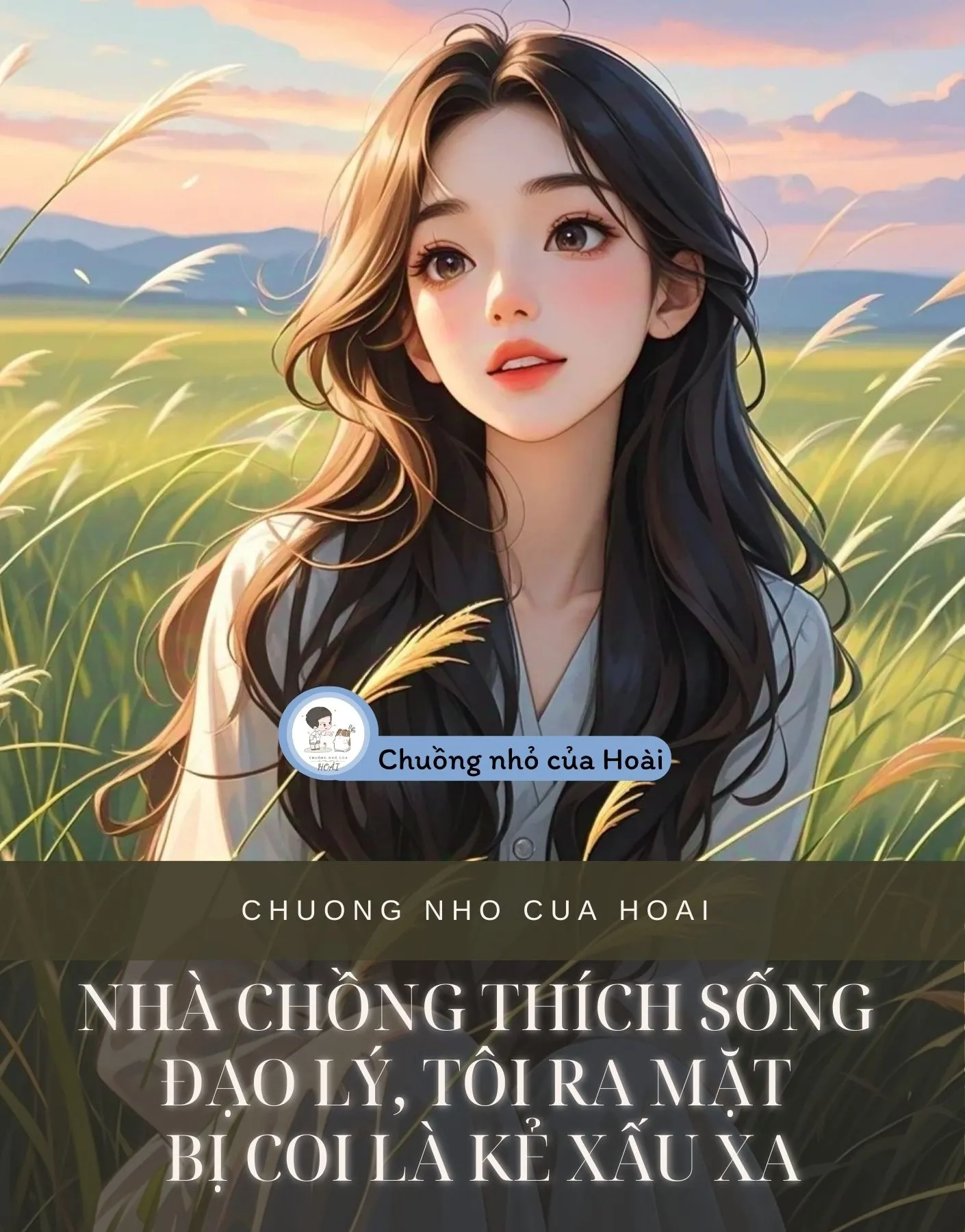 Bìa truyện NHÀ CHỒNG THÍCH SỐNG ĐẠO LÝ, TÔI RA MẶT BỊ COI LÀ KẺ XẤU XA