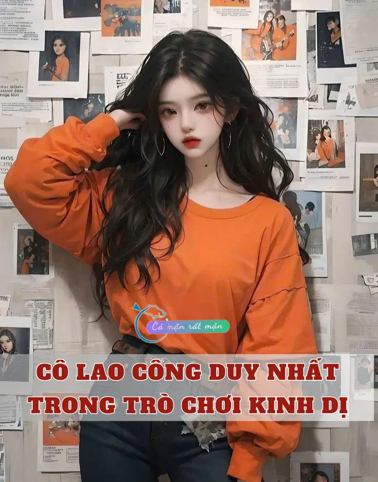 Bìa truyện Cô Lao Công Duy Nhất Trong Trò Chơi Kinh Dị