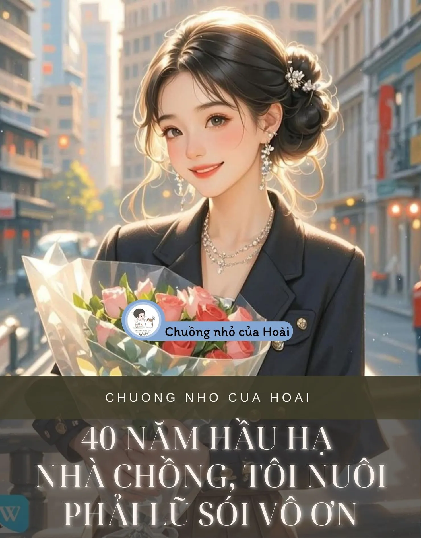 Bìa truyện 40 NĂM HẦU HẠ NHÀ CHỒNG, TÔI NUÔI PHẢI LŨ SÓI VÔ ƠN