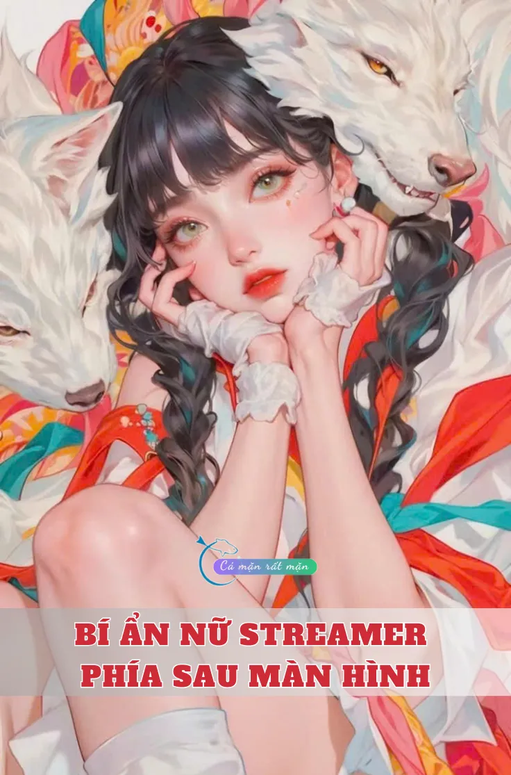 Bìa truyện Bí Ẩn Nữ Streamer Phía Sau Màn Hình