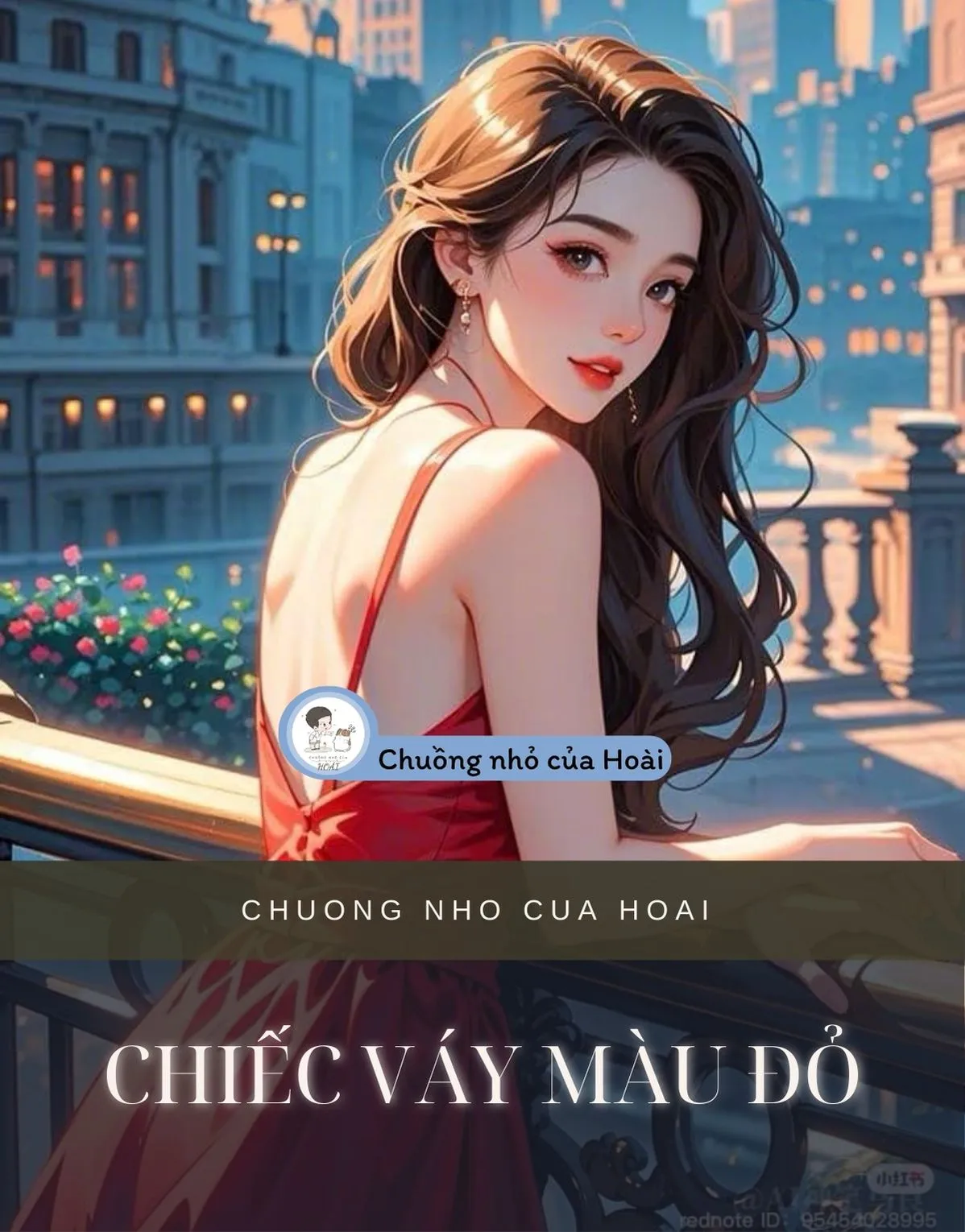 Bìa truyện CHIẾC VÁY MÀU ĐỎ