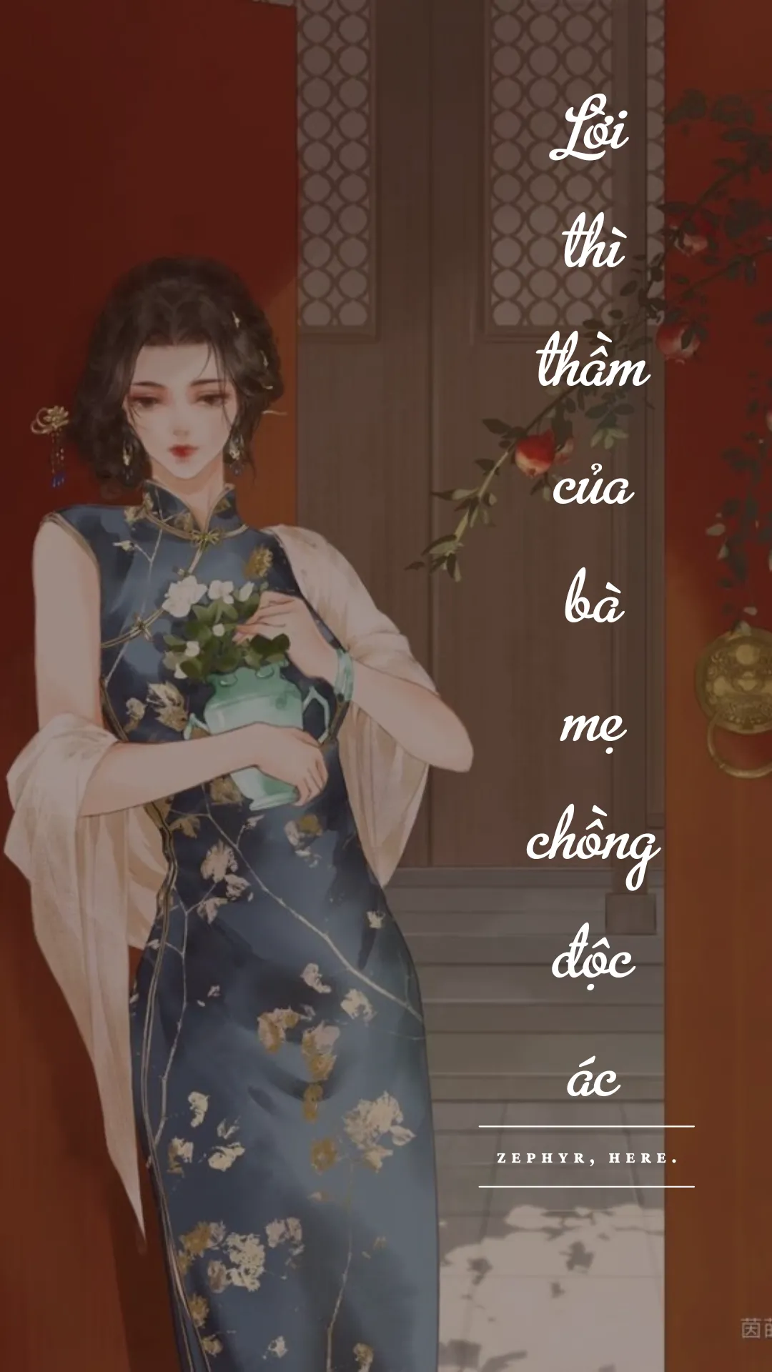 Bìa truyện LỜI THÌ THẦM CỦA BÀ MẸ CHỒNG ĐỘC ÁC