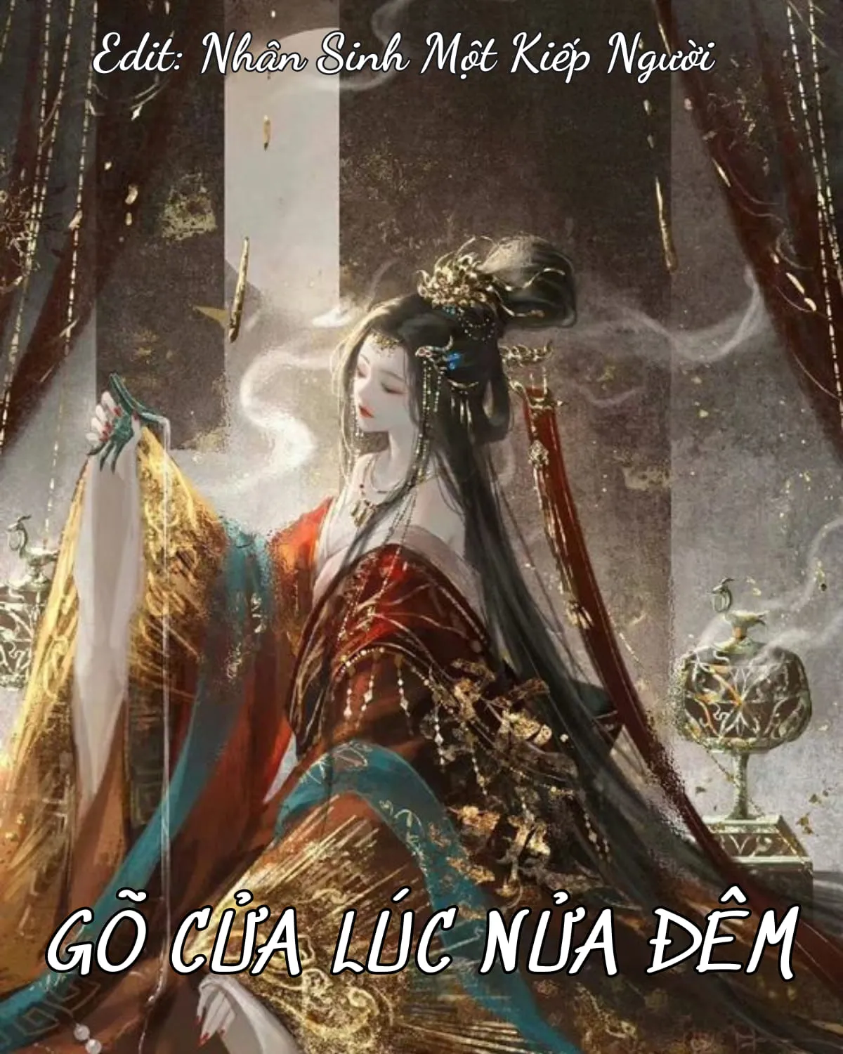 Bìa truyện Gõ cửa lúc nửa đêm