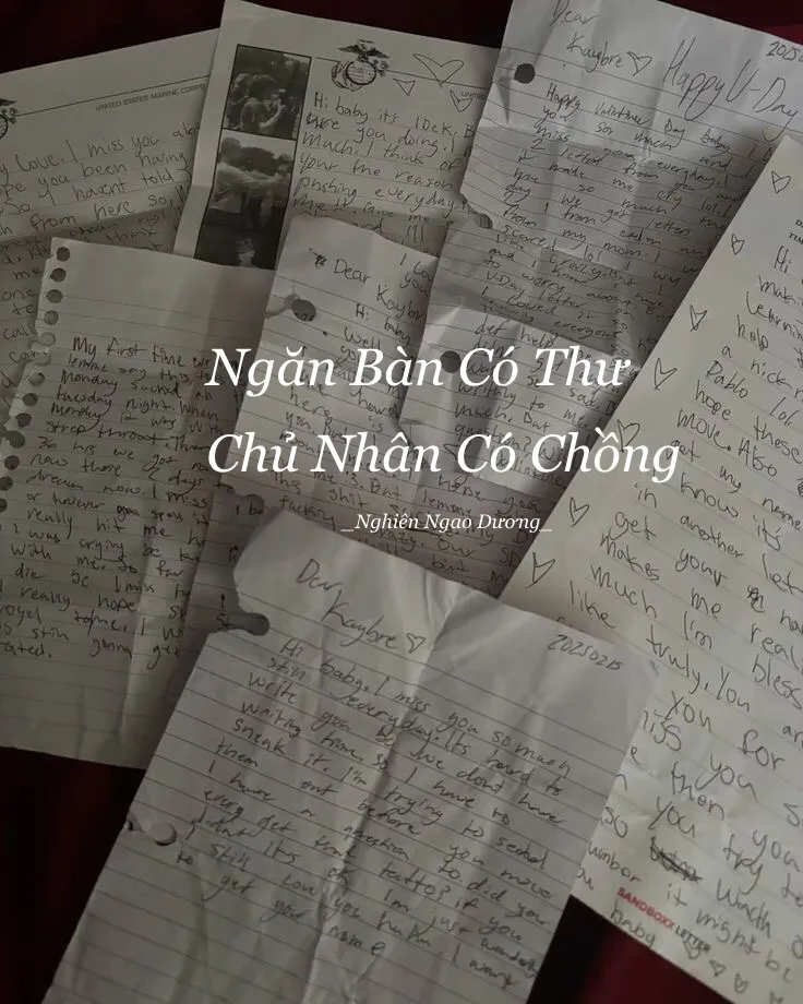Ngăn Bàn Có Thư, Chủ Nhân Có Chồng