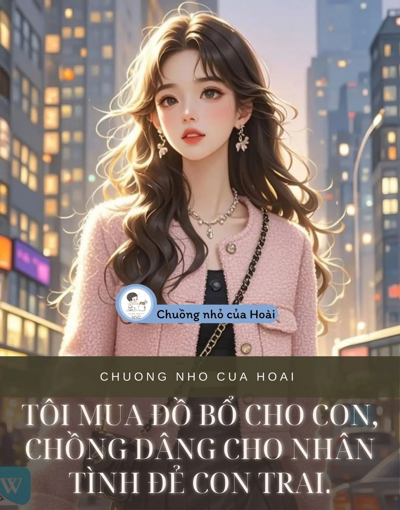 Bìa truyện TÔI MUA ĐỒ BỔ CHO CON, CHỒNG DÂNG CHO NHÂN TÌNH ĐẺ CON TRAI