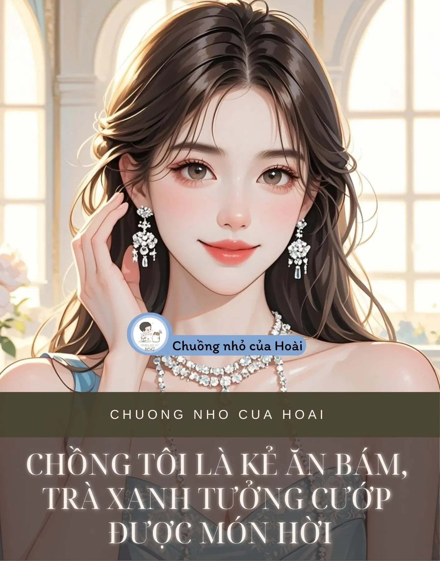 Bìa truyện CHỒNG TÔI LÀ KẺ ĂN BÁM, TRÀ XANH TƯỞNG CƯỚP ĐƯỢC MÓN HỜI