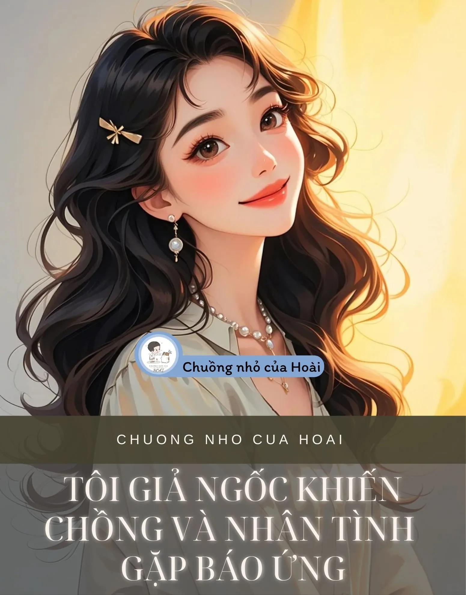 Bìa truyện  TÔI GIẢ NGỐC KHIẾN CHỒNG VÀ NHÂN TÌNH GẶP BÁO ỨNG