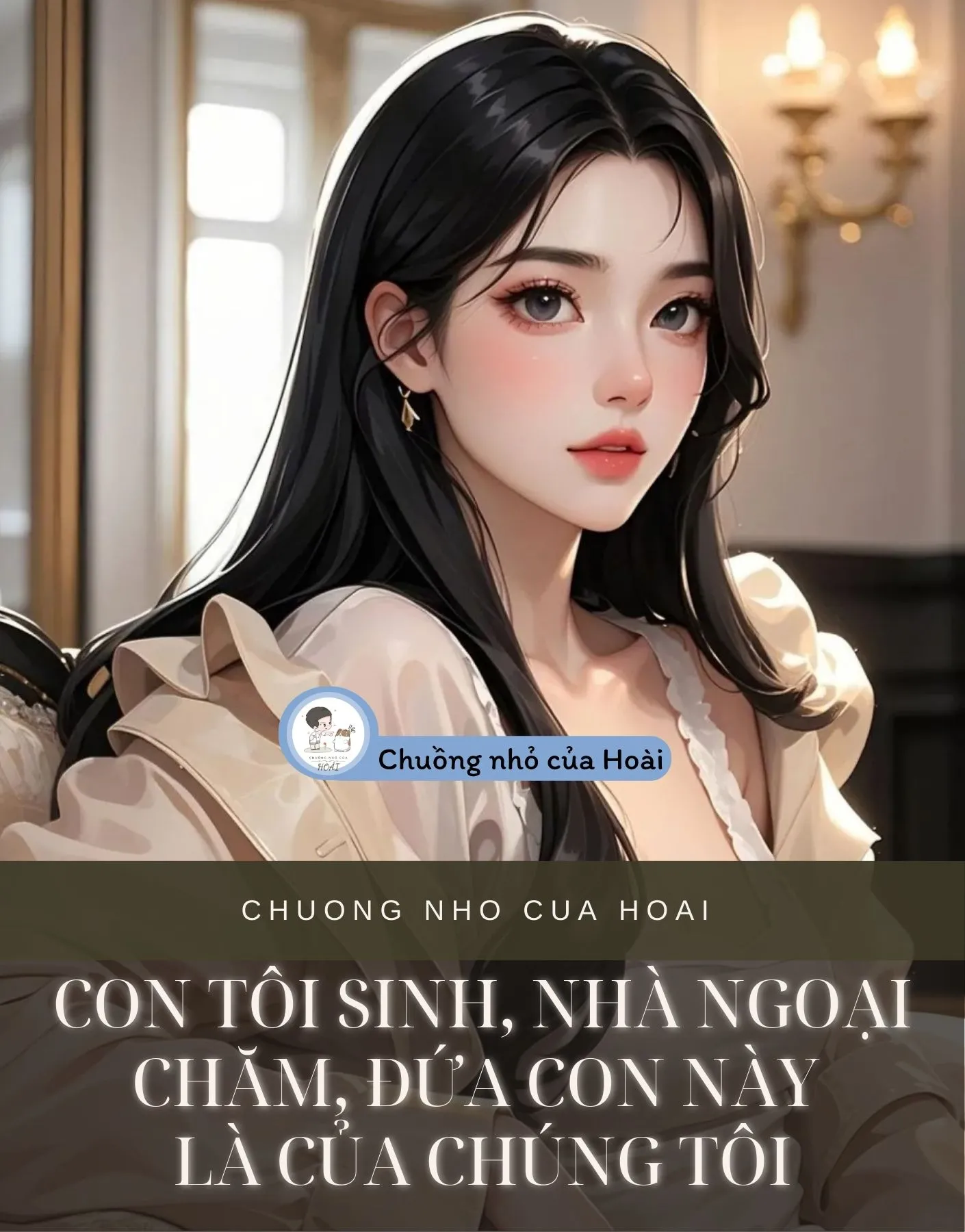 Bìa truyện CON TÔI SINH, NHÀ NGOẠI CHĂM, ĐỨA CON NÀY LÀ CỦA CHÚNG TÔI