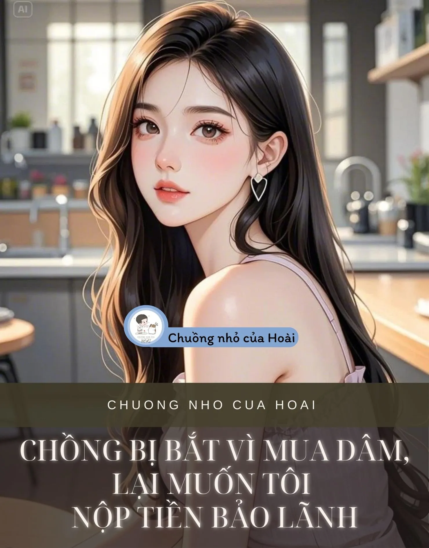 Bìa truyện CHỒNG BỊ BẮT VÌ MUA DÂM, LẠI MUỐN TÔI NỘP TIỀN BẢO LÃNH