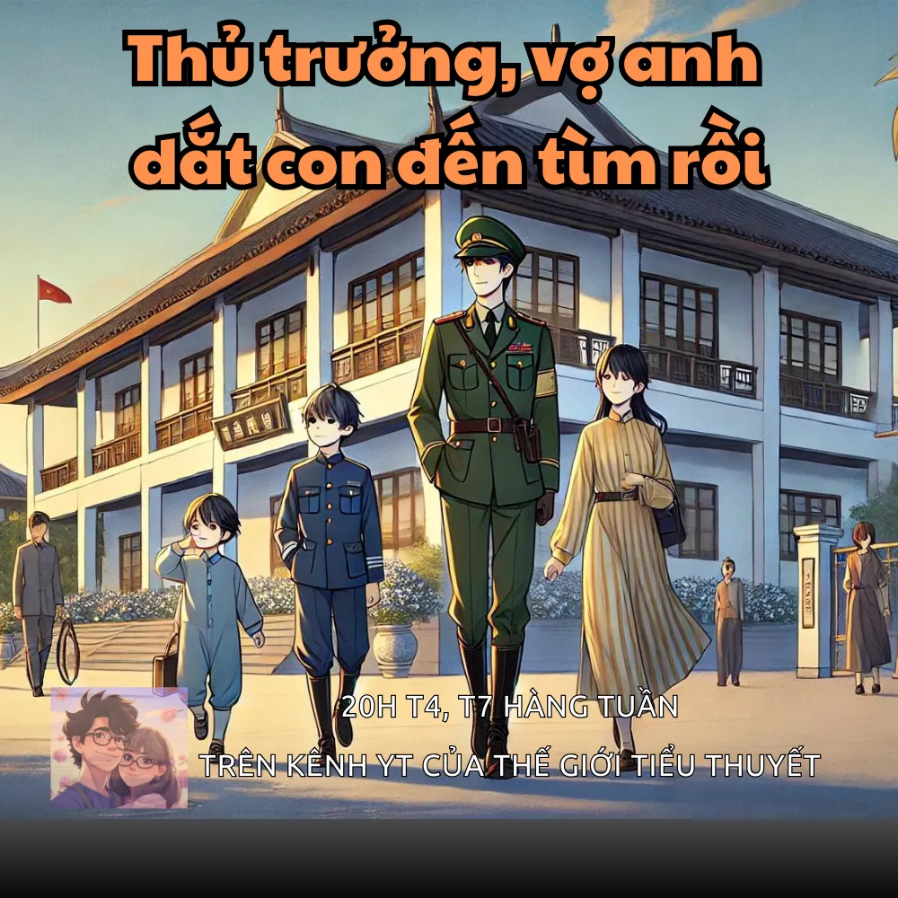 Thủ trưởng, vợ anh dắt con đến tìm rồi
