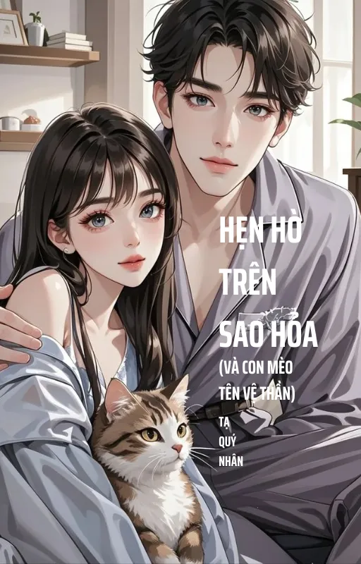 Bìa truyện Hẹn Hò Trên Sao Hoả (Và Con Mèo Tên Vệ Thần)