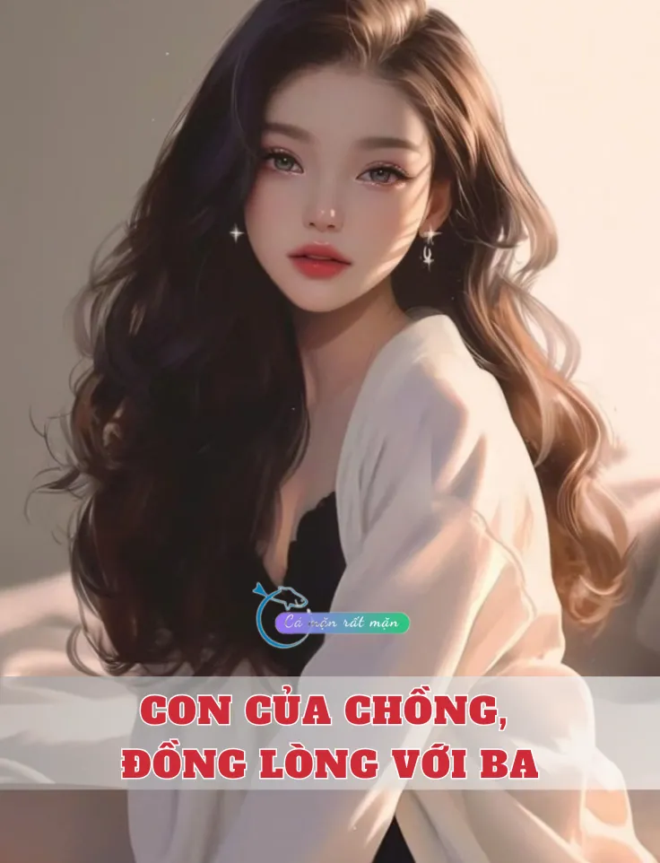 Bìa truyện Con Của Chồng, Đồng Lòng Với Ba