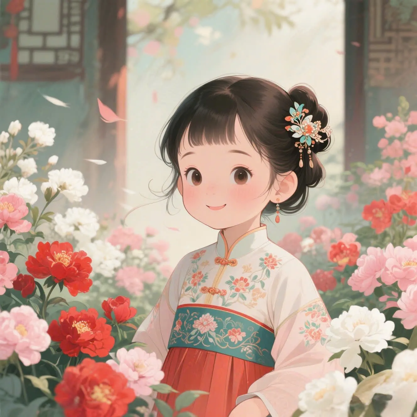 Cả nhà nổi điên sau khi nghe được tiếng lòng ta, còn ta uống sữa ăn dưa
